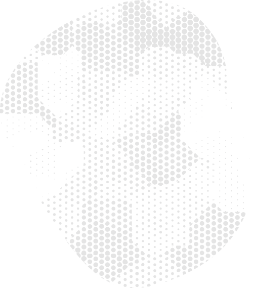 Grey halftone graphic